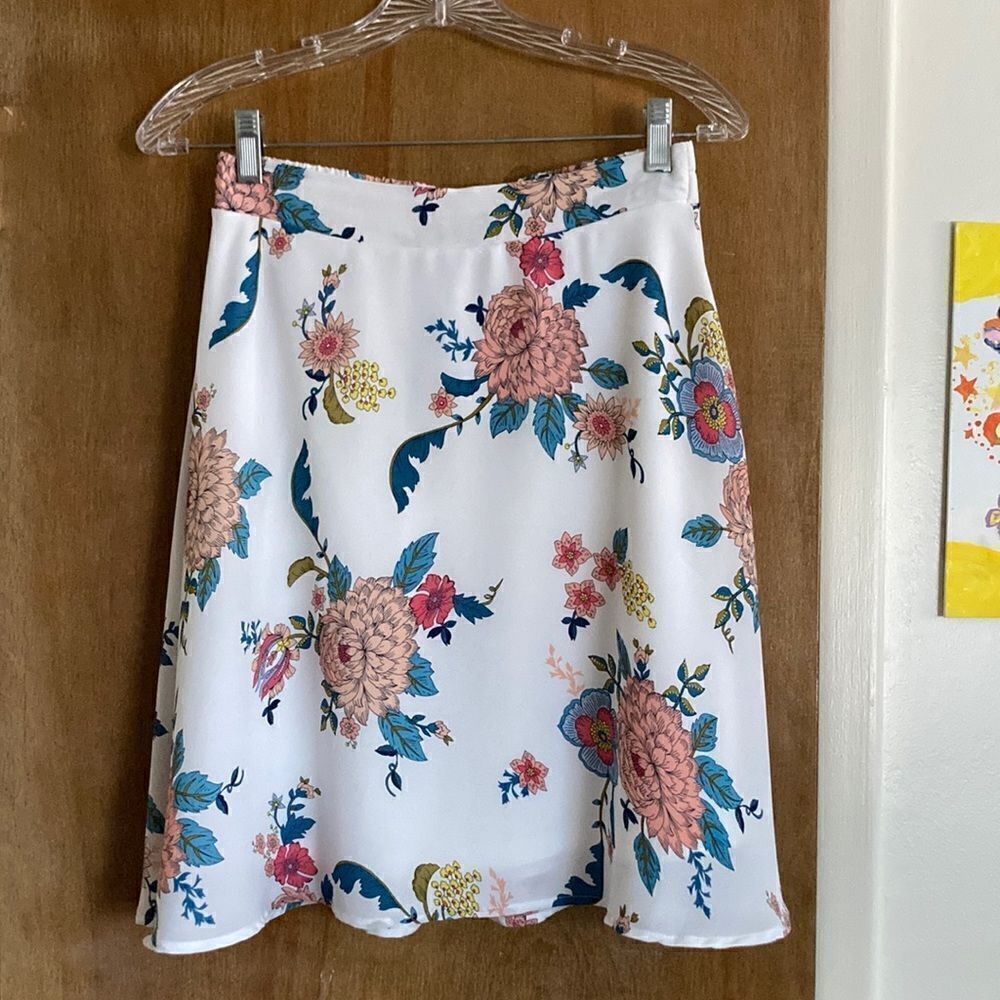 Philosophy Summer Floral Print Skirt